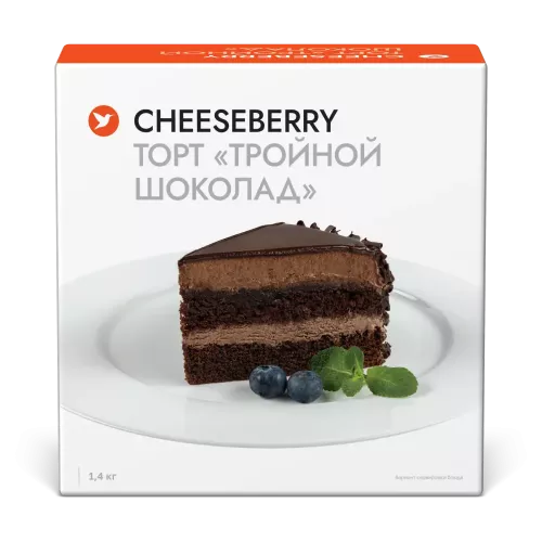 Торт «Тройной шоколад»