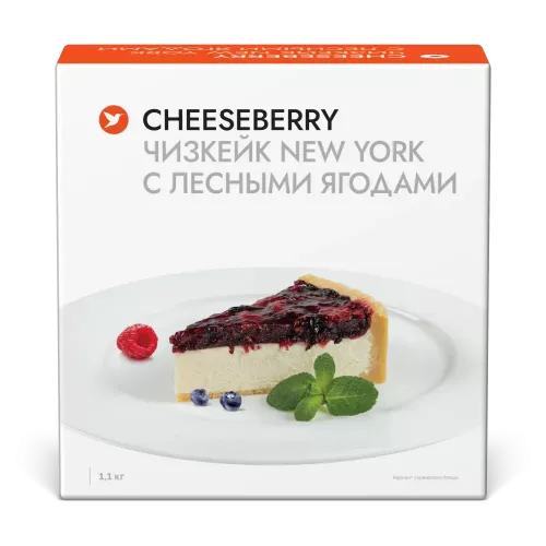 Чизкейк «New York с лесными ягодами»
